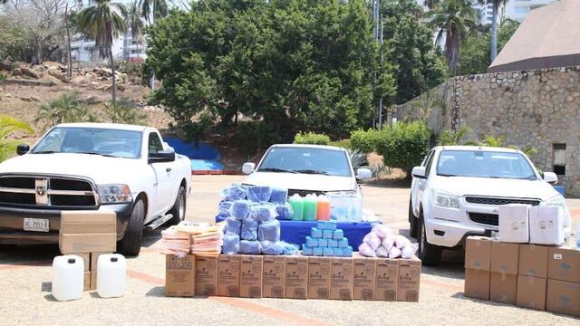 Insumos hospitalarios.