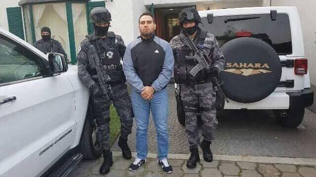 Detención de Nicasio Arizmendi Díaz