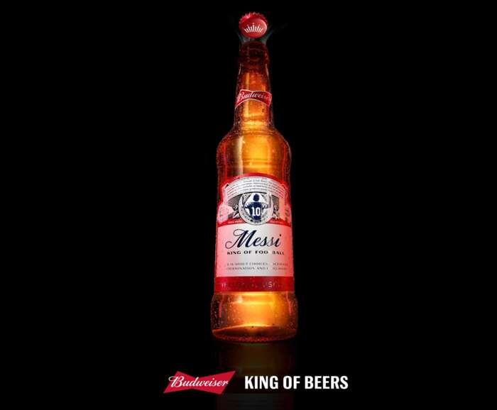Cerveza inspirada Messi