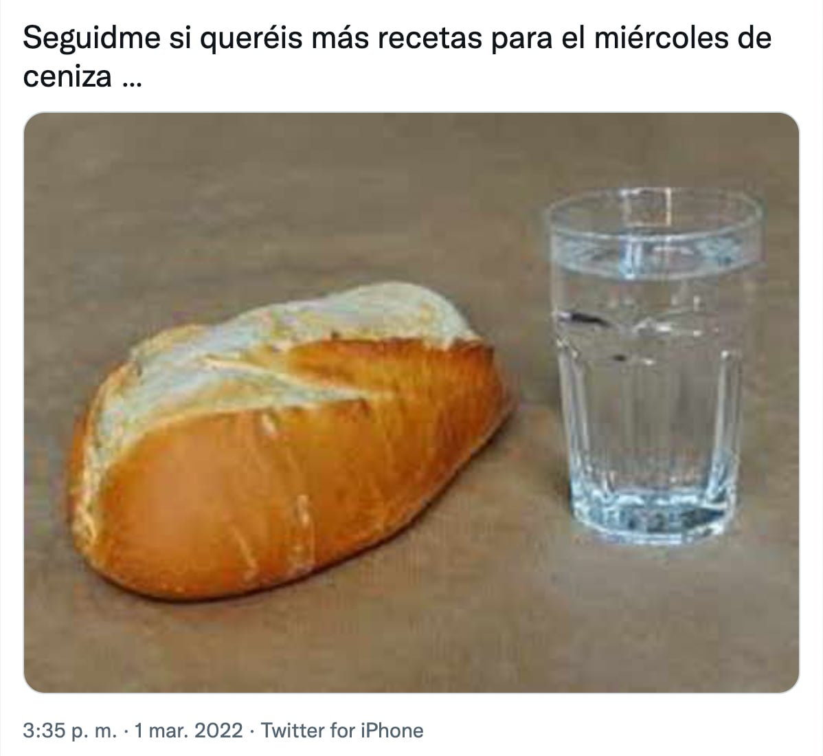 Memes del miércoles de ceniza