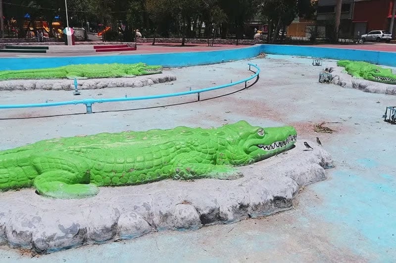 Parque de los cocodrilos CDMX