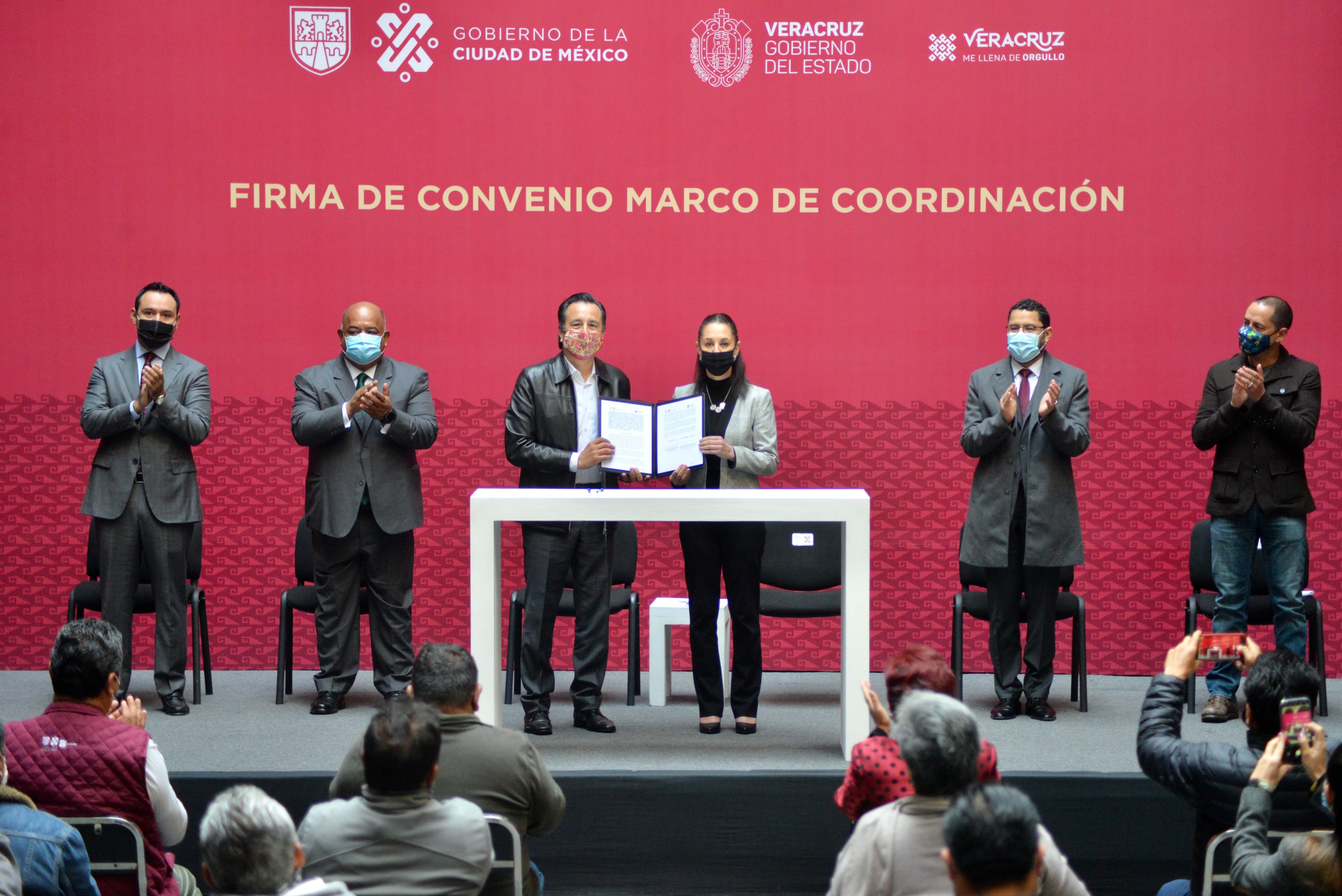 Claudia Sheinbaum y Cuitláhuac García