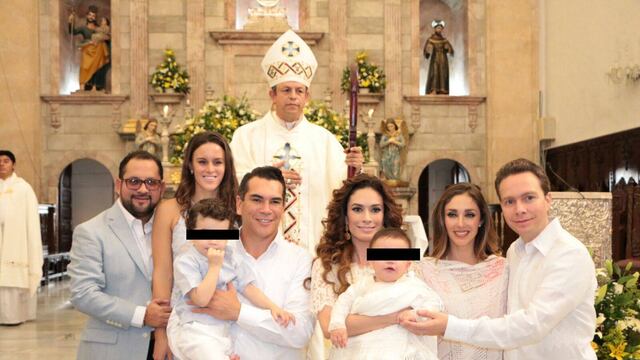 Manuel Velasco y Anahí son compadres de Alejandro Moreno