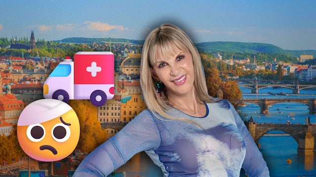 Shanik Berman se accidentó en sus vacaciones en Praga