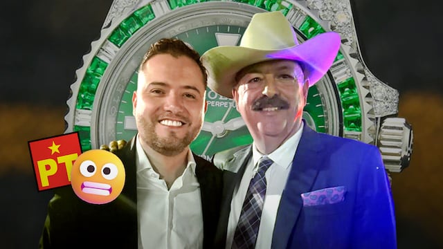 Sergio Miguel Martín Castellanos, Diputado del PT, junto a Diego Rivera Navarro