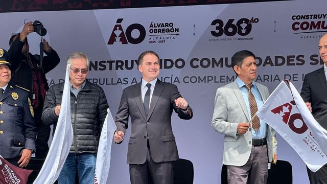 Alcaldía Álvaro Obregón estrena patrullas