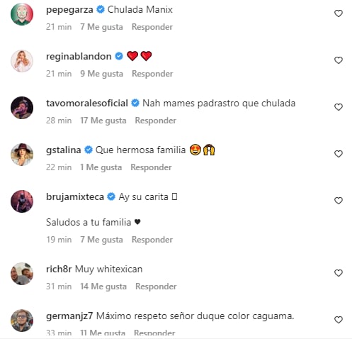 Reacciones a las fotos de Carlos Ballarta con su familia luciendo el mismo suéter navideño