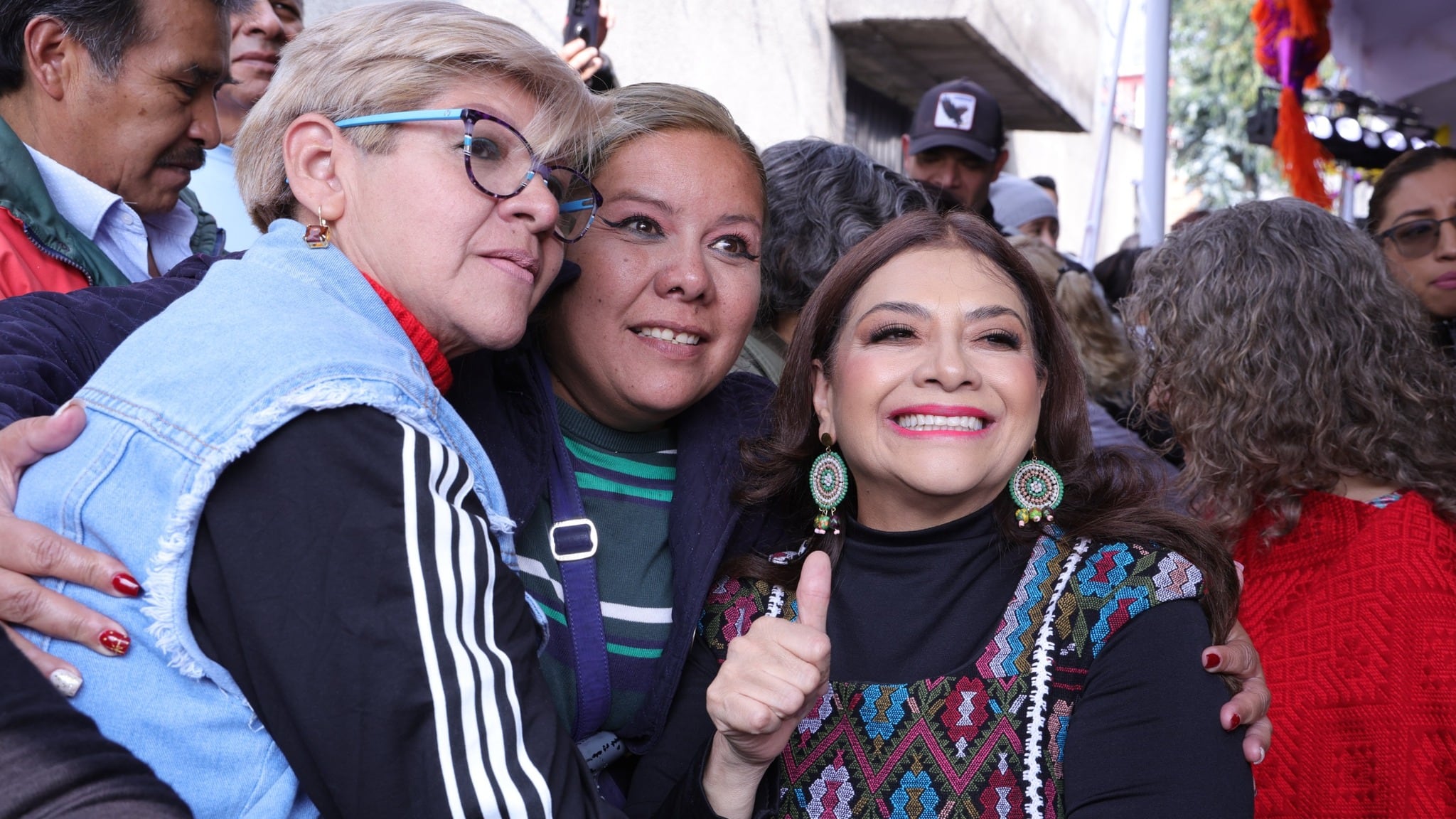 Clara Brugada llama a un cierre de año pacífico en la alcaldía GAM