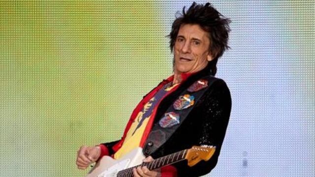 Ronnie Wood guitarrista de Rolling Stones