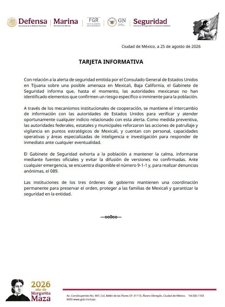 Gabinete de Seguridad