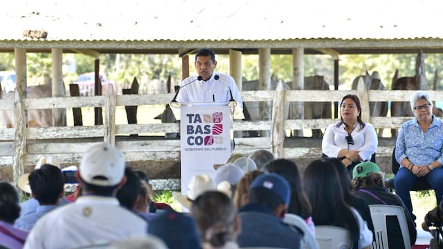 Gobierno de Javier May fortalece ganadería con Crédito a la Palabra