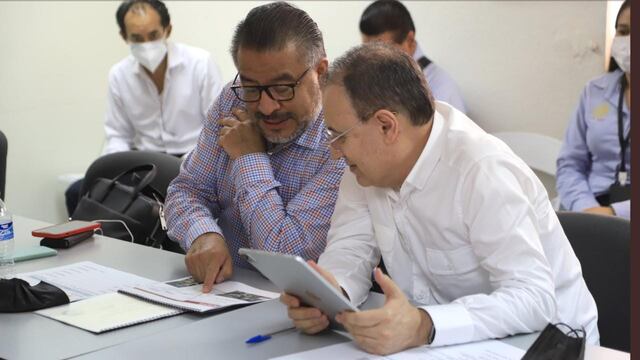 Horacio Duarte y Alfonso Durazo