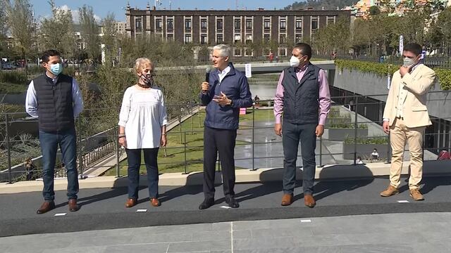 Alfredo Del Mazo inaugura Parque de la Ciencia Fundadores