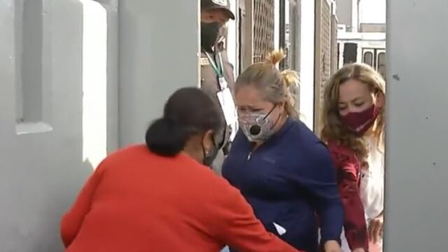 María Isabel San Agustín sale de prisión