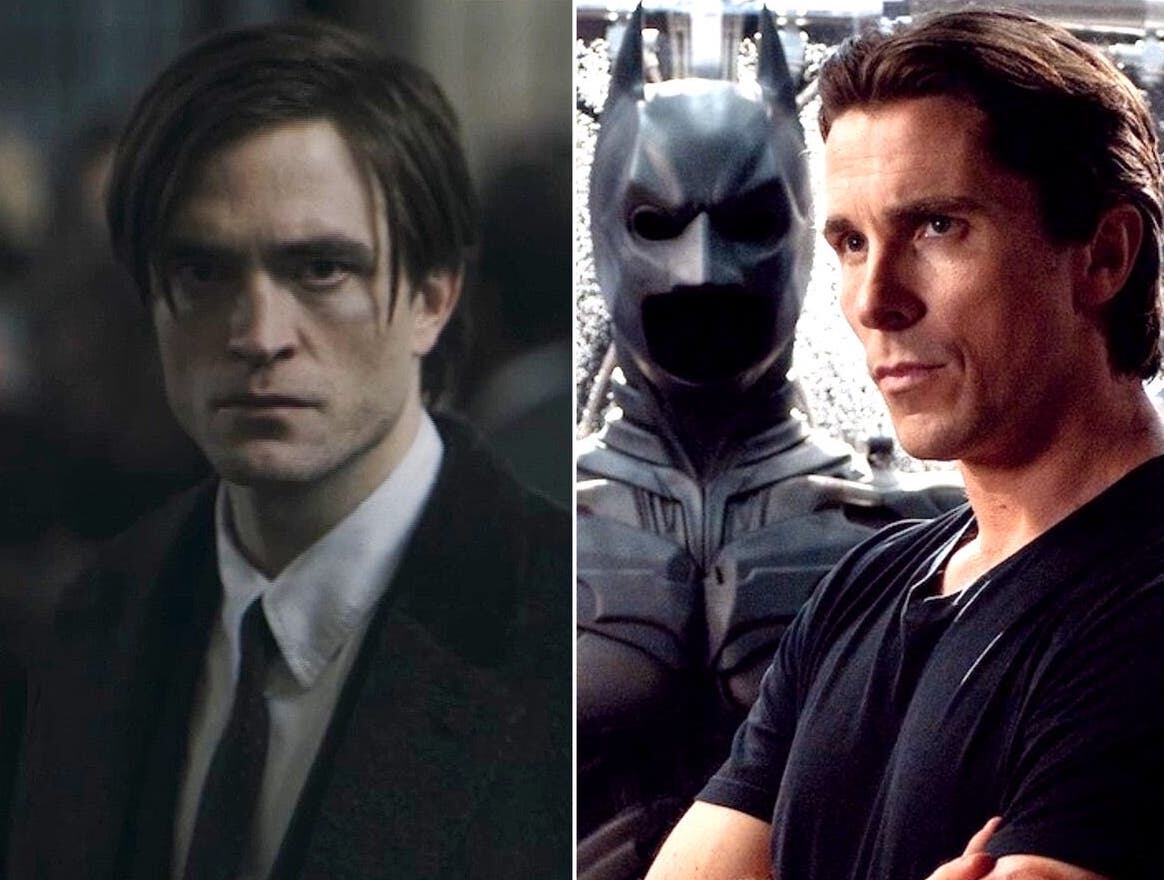 Robert Pattinson / Christian Bale como Batman