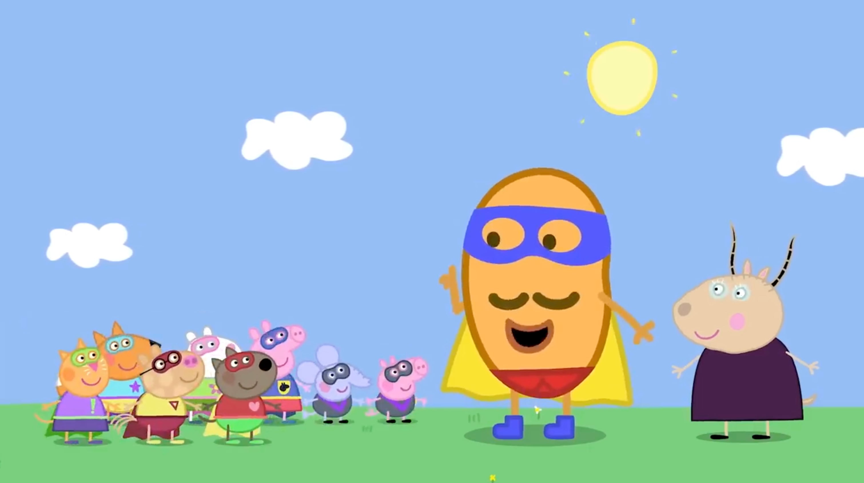 La escuela de superhéroes de Peppa Pig
