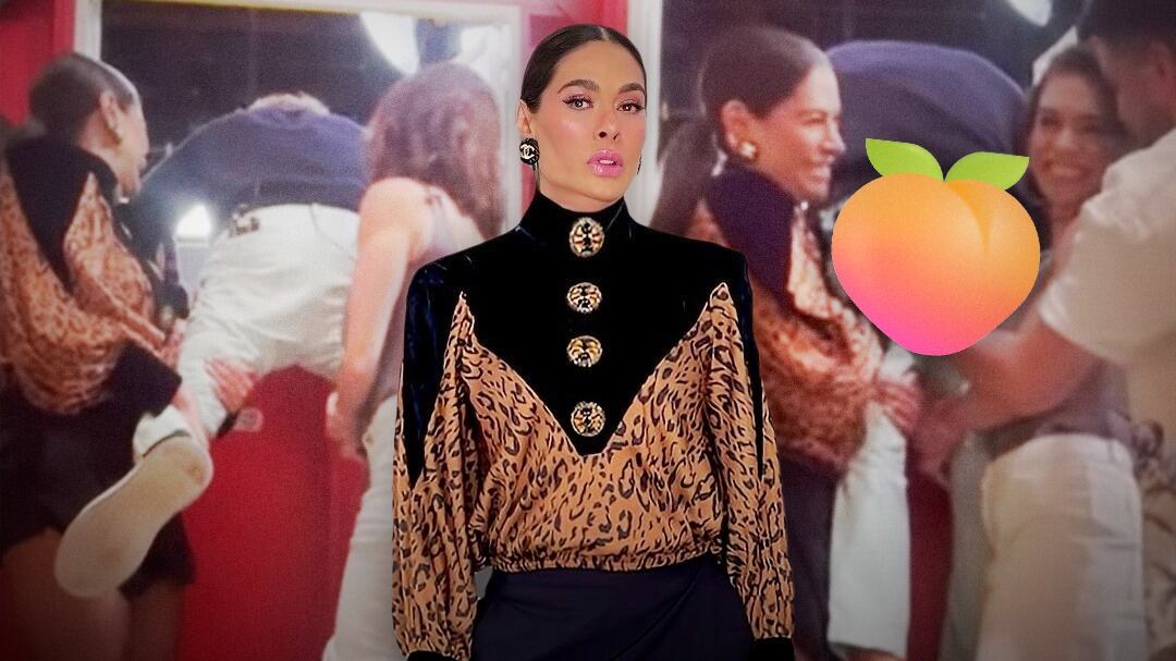 Galilea Montijo le pica el trasero a Raúl Araiza e incita oleada de bullying en Hoy