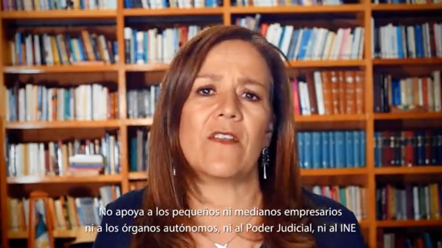 Captura de video donde Margarita Zavala que acusa a Morena de no escuchar en la discusión del PEF 2022/@Mzavalagc