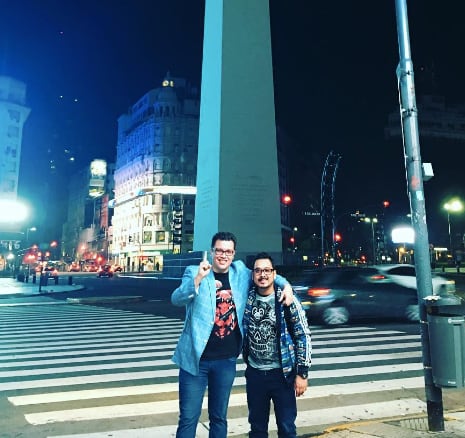 Bryan Andrade y Franco Escamilla