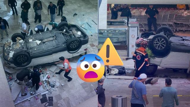 ¿Qué pasó en estacionamiento de Plaza Lilas?