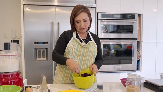 Xóchitl Gálvez demuestra que lo suyo es la cocina y revela sus mejores recetas de Nochebuena
