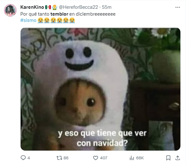 Memes por el sismo del 14 de diciembre