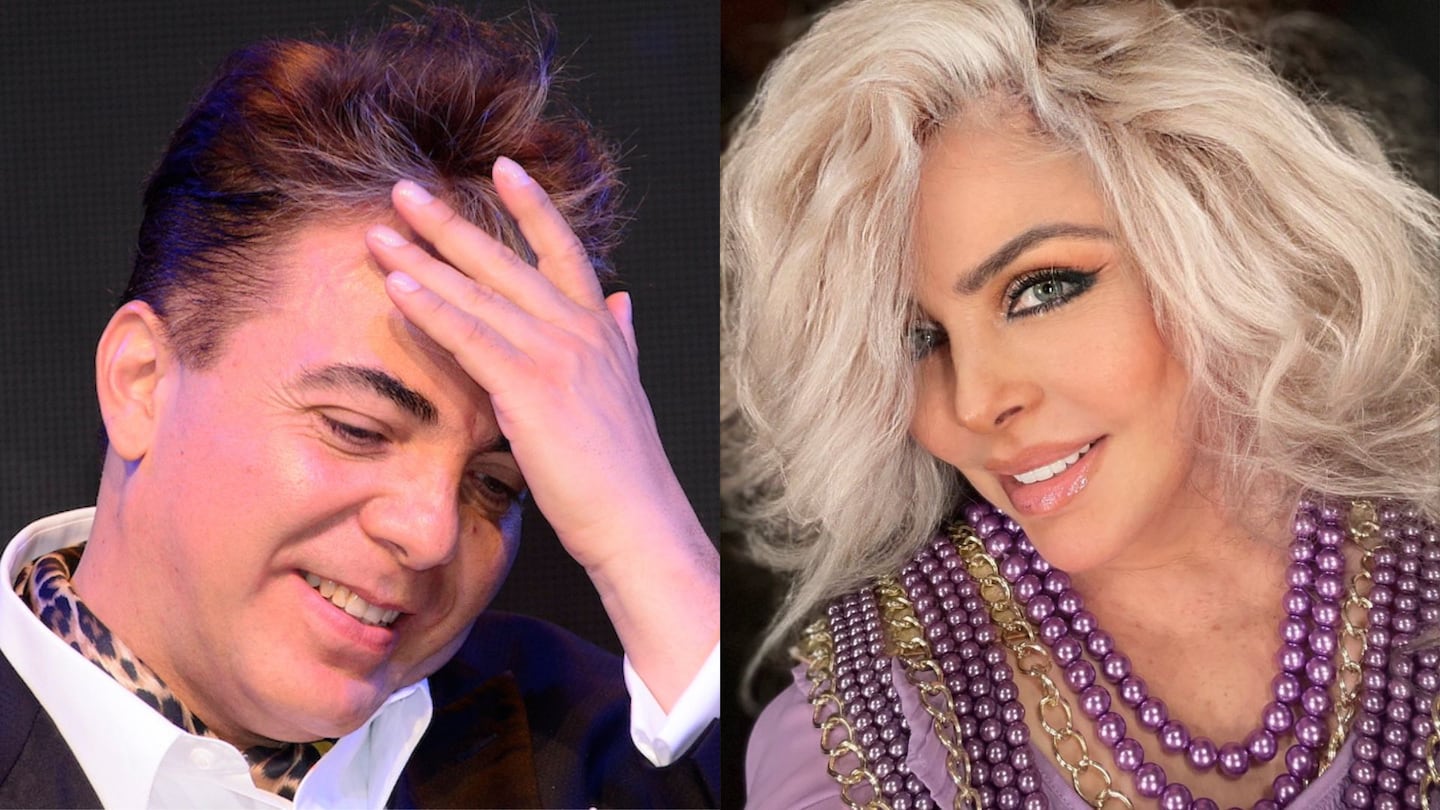 Cristian Castro anda 'desaparecido'; Verónica Castro acaba de ser operada y el hijo ni sus luces