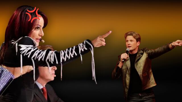 Lola Cortés y Alexander Acha en La Academia