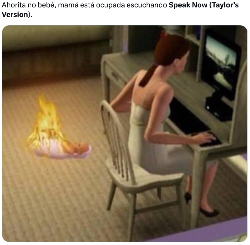 Taylor Swift lanza Speak Now (Taylor's Version) y los fans celebran con memes