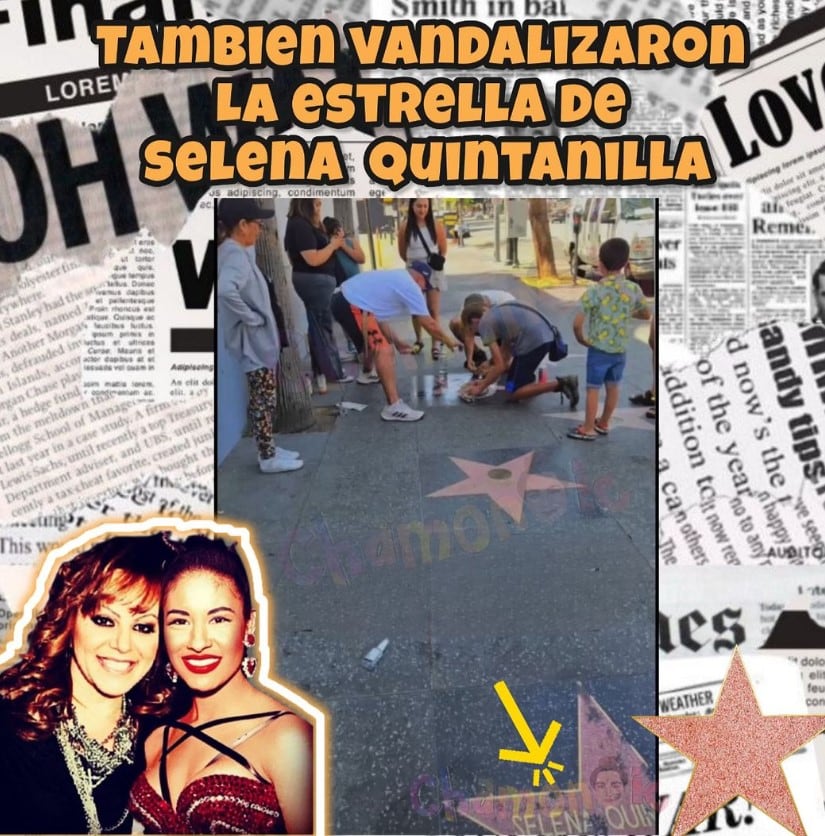Estrella de Selena en el Paseo de la Fama de Hollywood