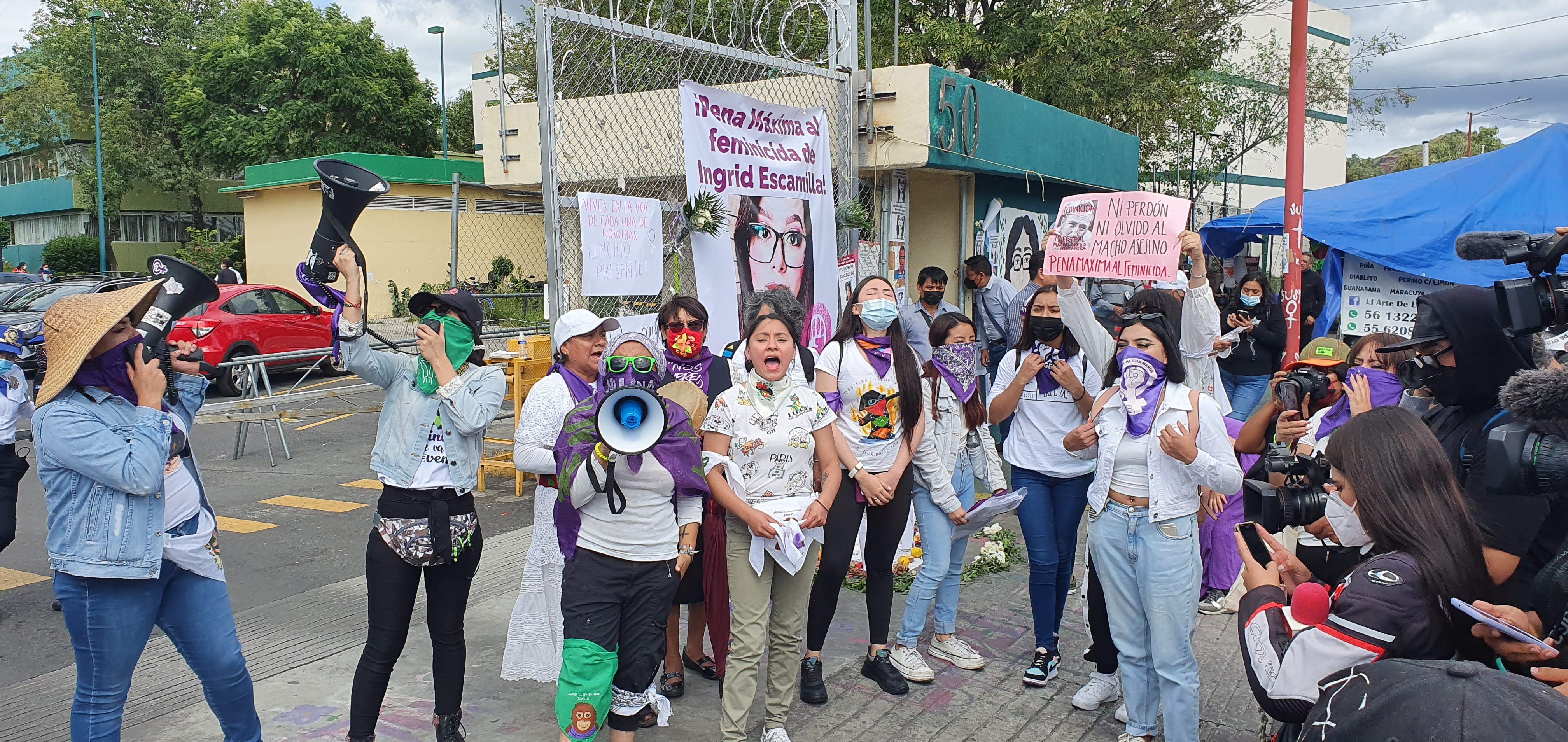 Protesta por justicia para Ingrid Escamilla