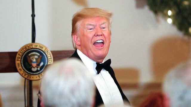 El presidente estadounidense Donald Trump.