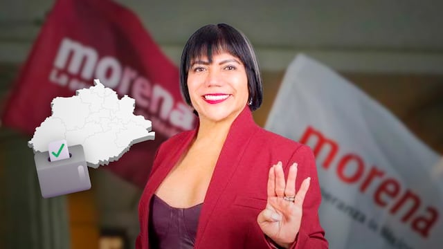 Salma Luévano se registra como aspirante a la coordinación de Morena en Aguascalientes