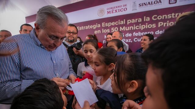 Rubén Rocha, gobernador de Sinaloa