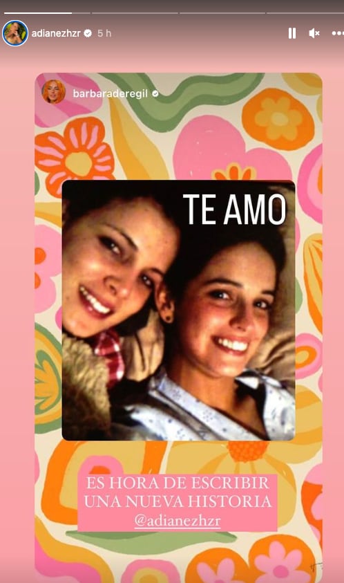 Adianez Hernández y Bárbara de Regil son muy buenas amigas y esta foto lo comprueba