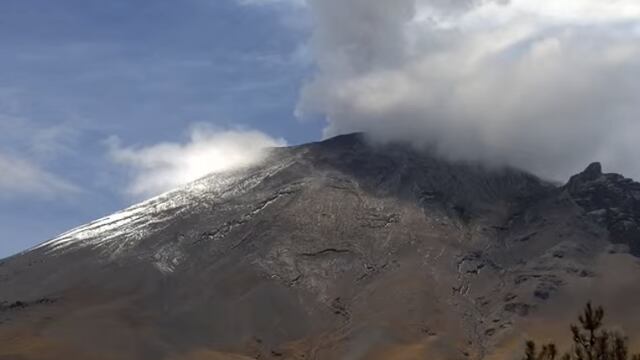 Volcán Popocatépetl el 26 de julio