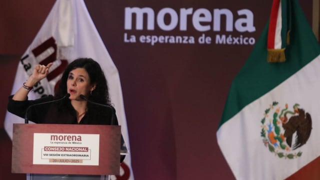 Luisa Alcalde, presidenta nacional de Morena
