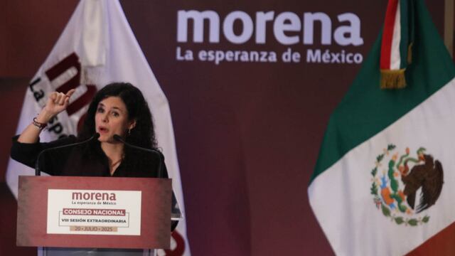 Luisa Alcalde, presidenta nacional de Morena