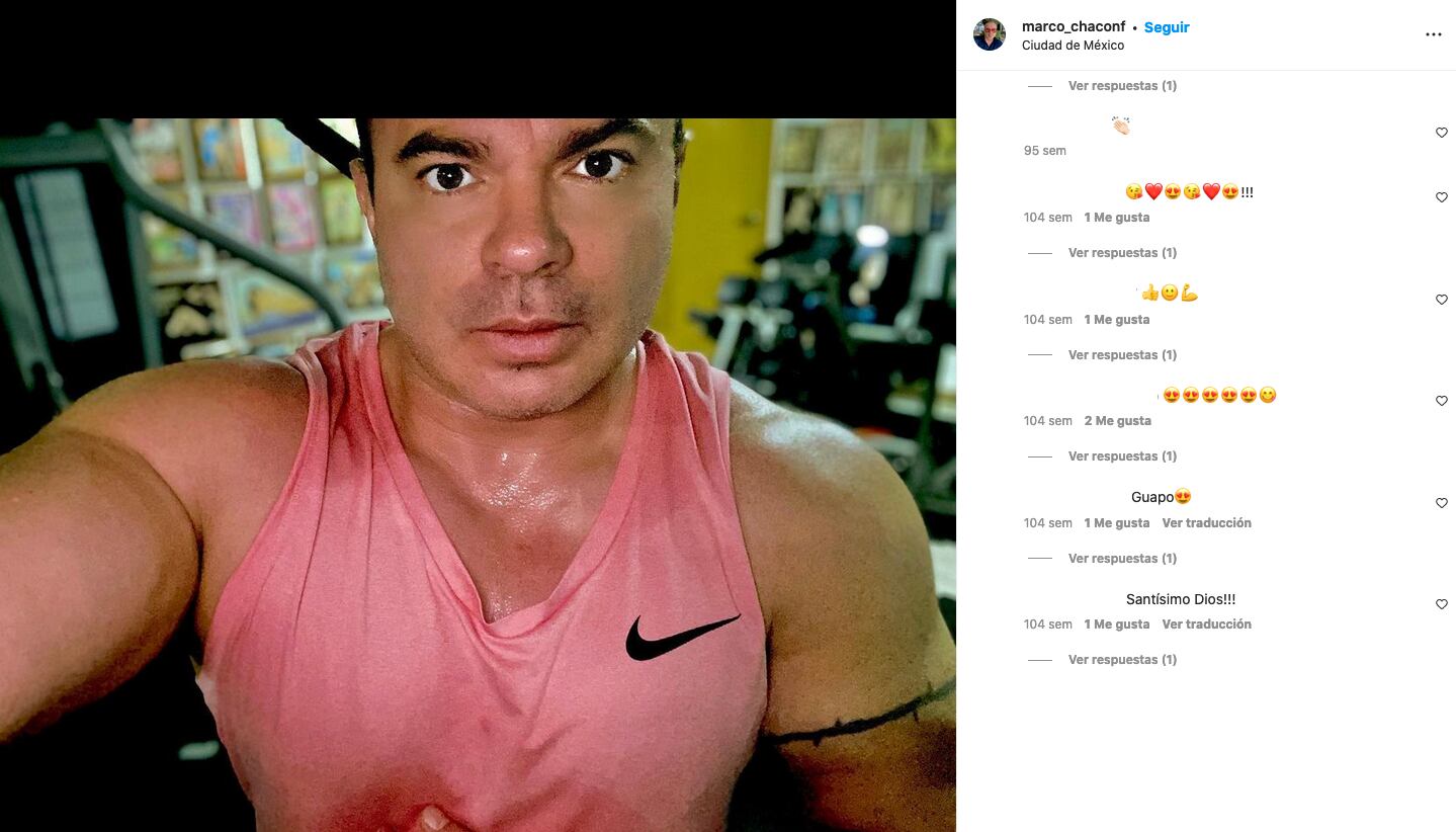 Halagos a esposo de Maribel Guardia, Marco Chacón.