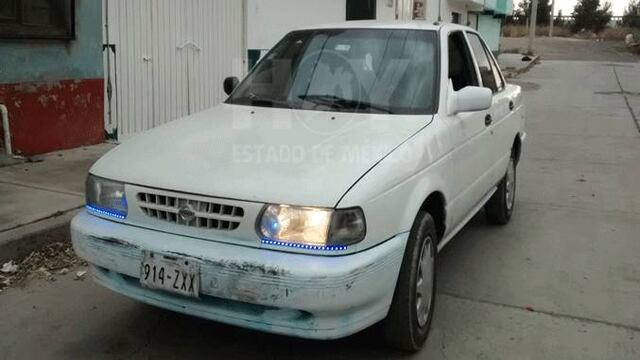 Vehículo extorsionadores.