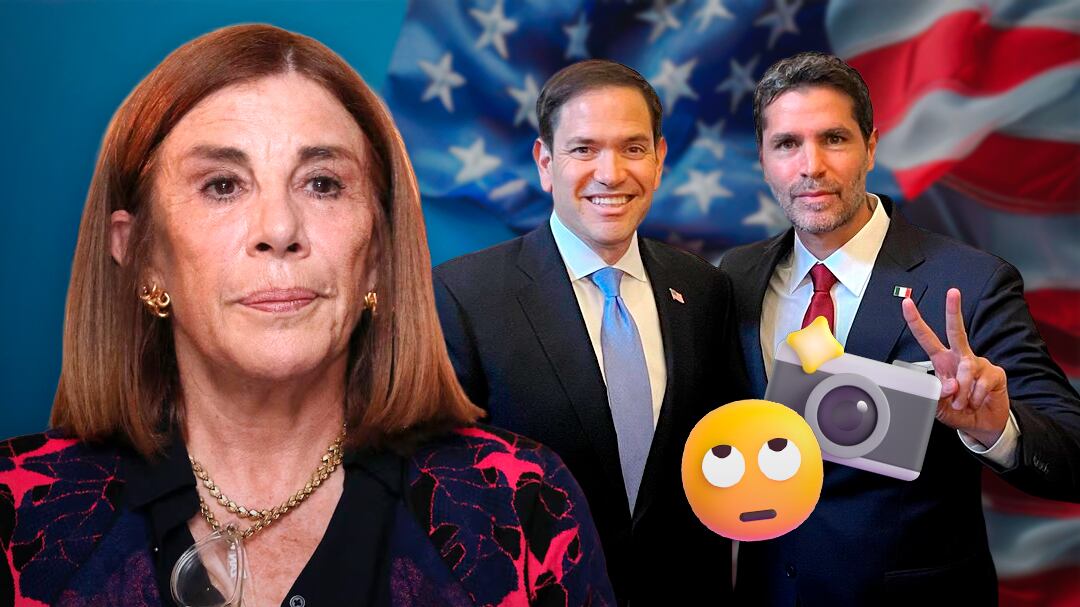 “Qué bonita pareja”: Sabina Berman responde a críticas tras burla a foto de Marco Rubio y Eduardo Verástegui