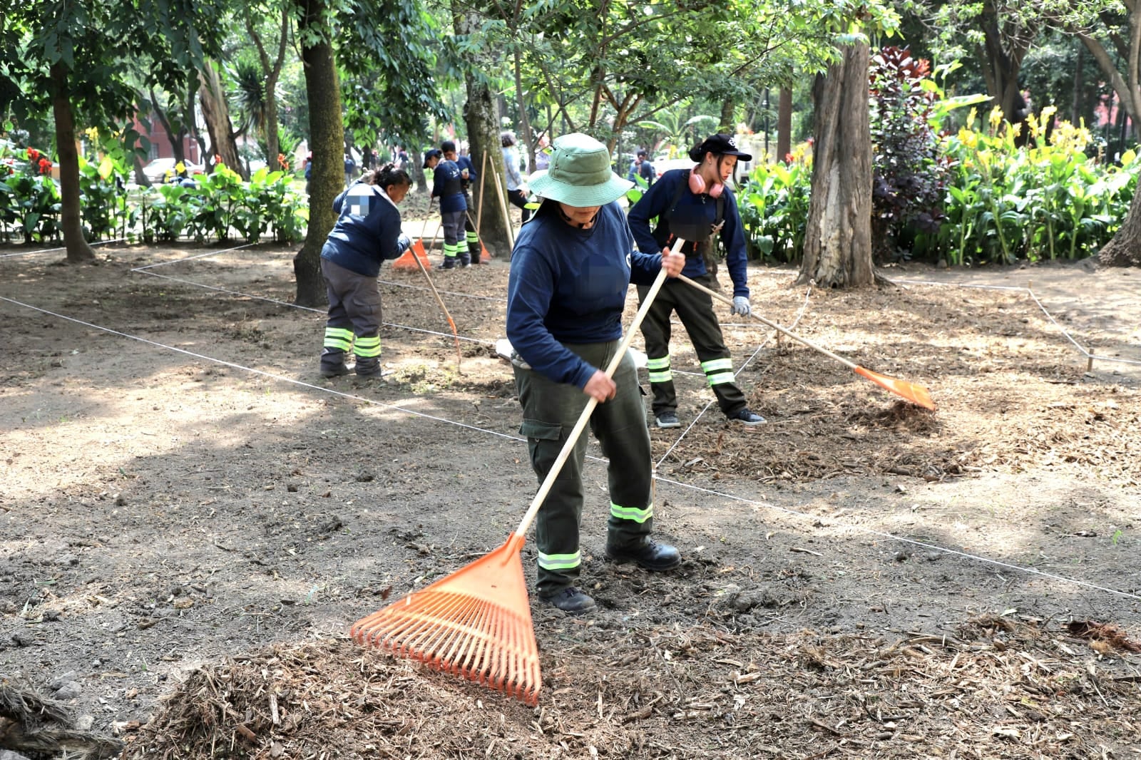 Rehabilitan histórica Plaza de la Conchita en Coyoacán sin alterar su identidad.