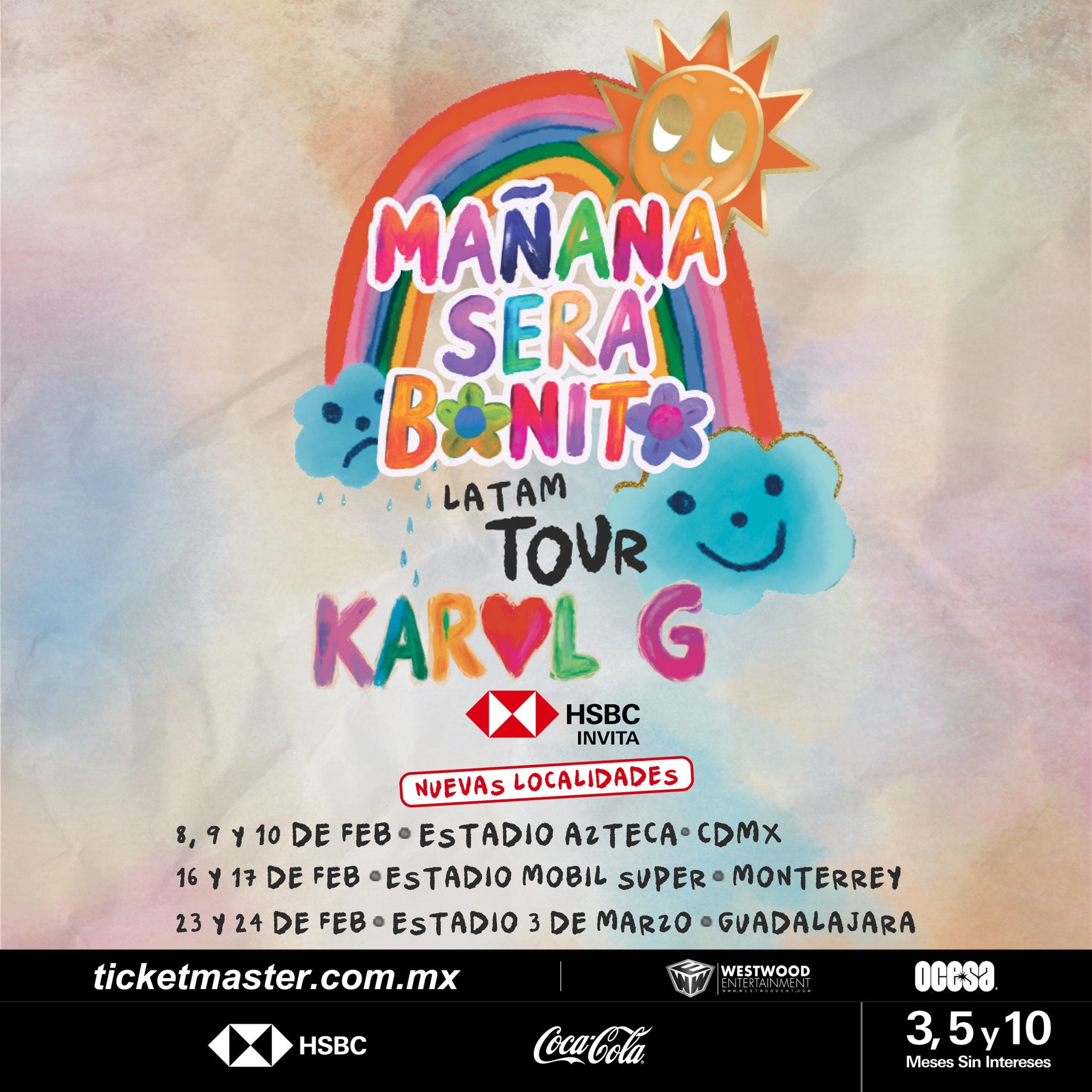 Karol G anuncia nuevas fechas de concierto para todas sus recintos en México