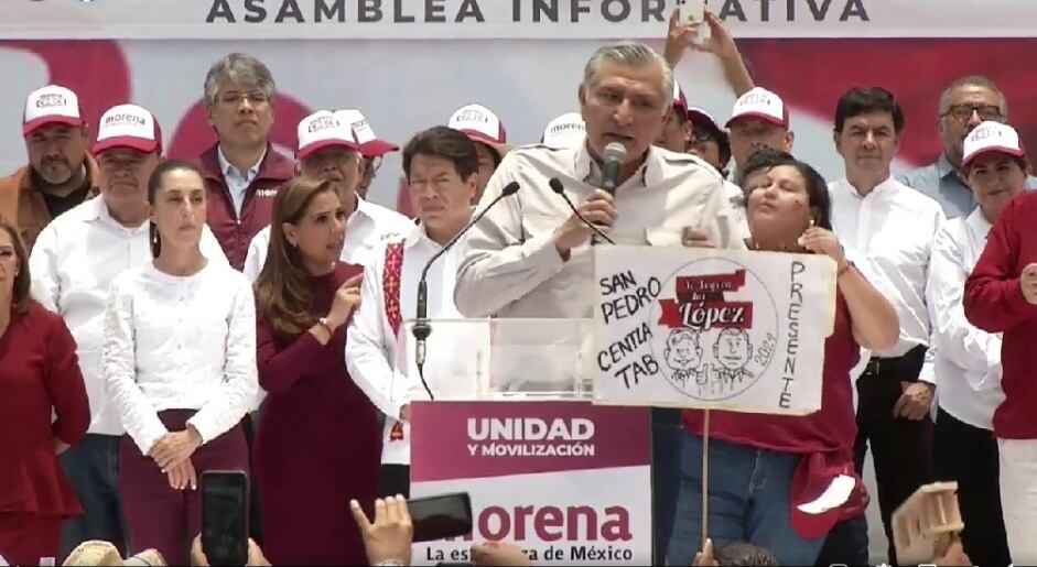 Adán Augusto López dice que "los tiempos de Dios son perfectos"