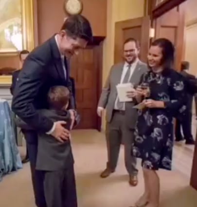 John Poulos en el Congreso de Estados Unidos