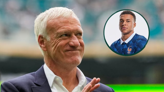 Mbappé agradeció a Didier Deschamps por dirigirlo en la selección de Francia