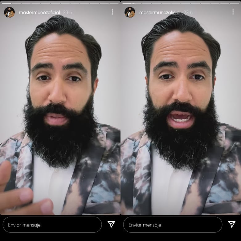 Carlos Muñoz habla sobre su polémico video.