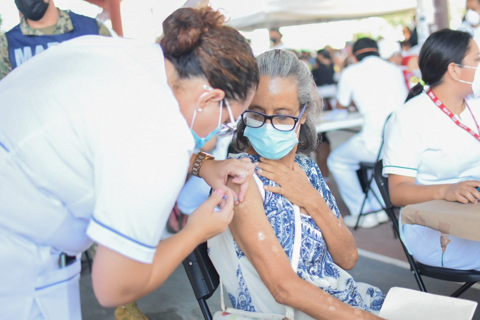 Vacunación contra el Covid-19 en México.