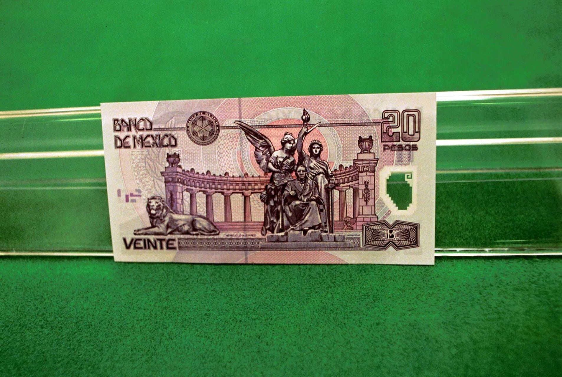 20 pesos reverso