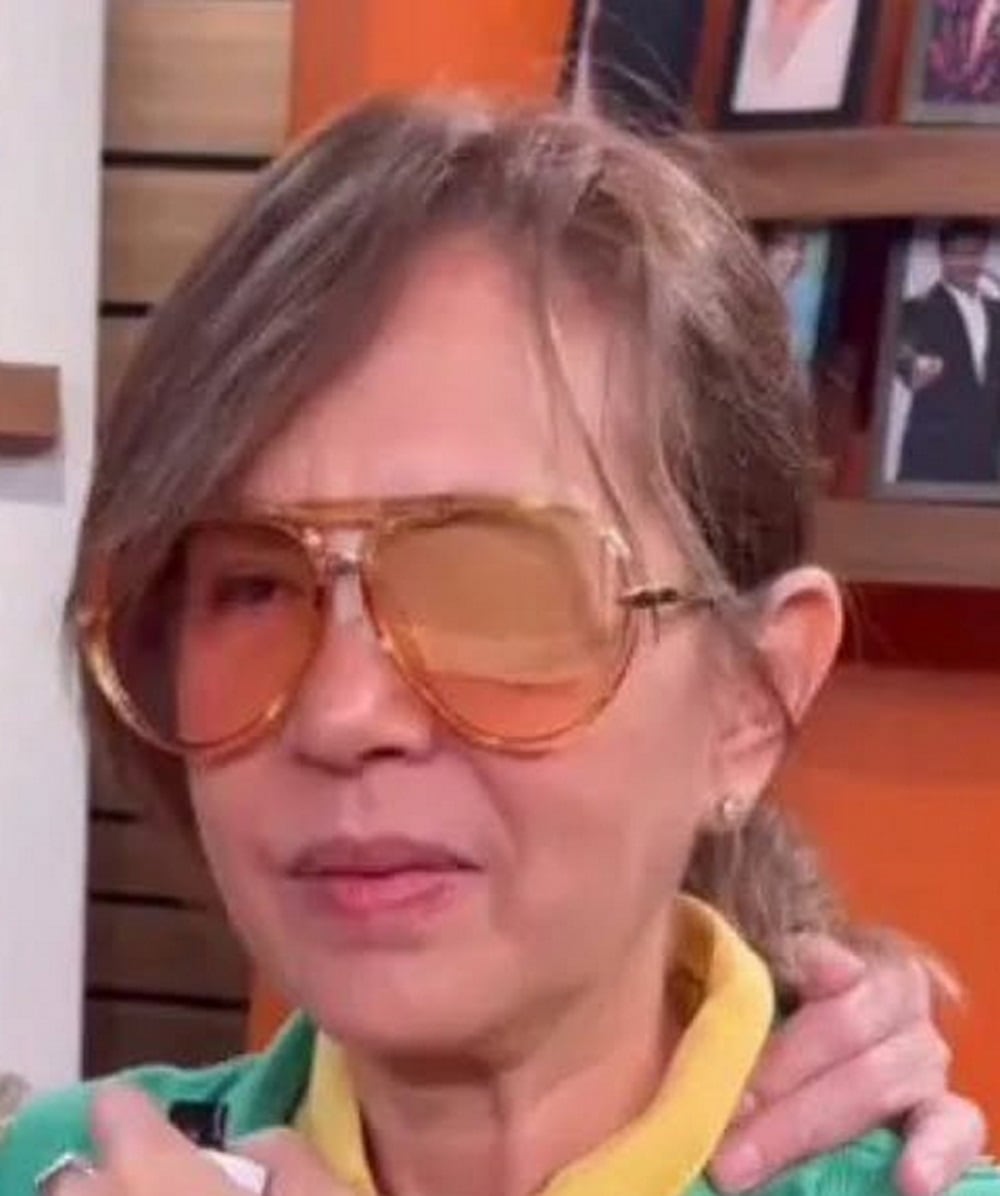 Yolanda Andrade, conductora.